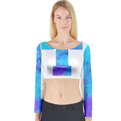 Bts Long Sleeve Crop Top by itsybitsypeakspider