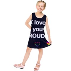 Proudly Love Kids  Tunic Dress by Valentinaart