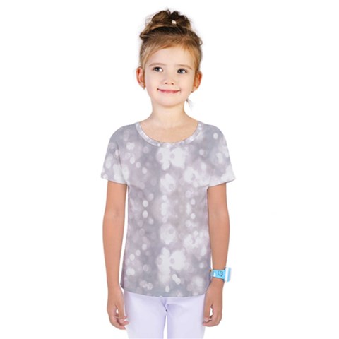 Light Circles, Rouge Aquarel Painting Kids  One Piece Tee by picsaspassion