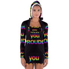 I Love You Proudly Women s Long Sleeve Hooded T-shirt by Valentinaart