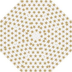 Golden Stars Pattern Folding Umbrellas by picsaspassion