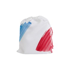 Tricolor Banner France Drawstring Pouches (medium)  by picsaspassion