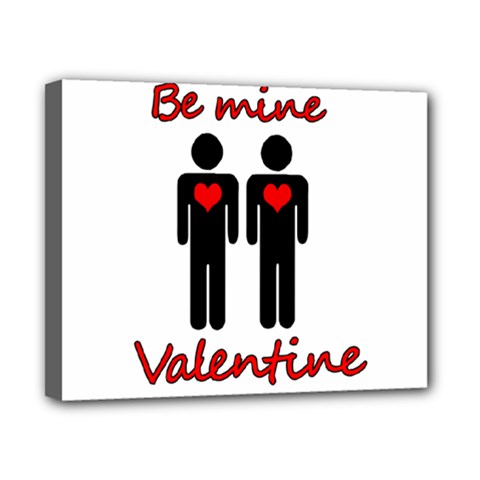 Be Mine Valentine Canvas 10  X 8  by Valentinaart