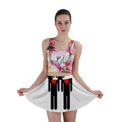 Be Mine Valentine Mini Skirt by Valentinaart