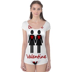Be My Valentine 2 Boyleg Leotard  by Valentinaart