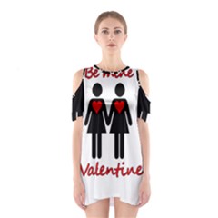 Be My Valentine 2 Shoulder Cutout One Piece by Valentinaart