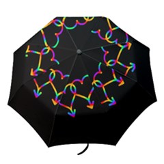 Love Is Love Folding Umbrellas by Valentinaart