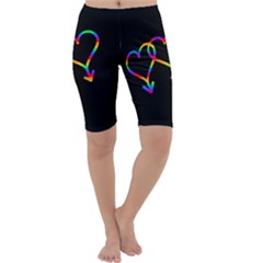 Love Is Love Cropped Leggings  by Valentinaart