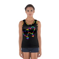 Love Is Love Women s Sport Tank Top  by Valentinaart