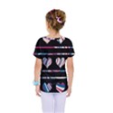 Colorful harts pattern Kids  One Piece Tee View2