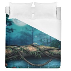 Fantasy Nature  Duvet Cover (queen Size) by Brittlevirginclothing