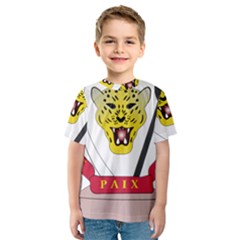 Coat Of Arms Of The Democratic Republic Of The Congo Kids  Sport Mesh Tee
