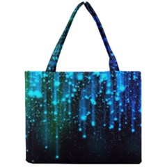 Abstract Stars Falling  Mini Tote Bag by Brittlevirginclothing