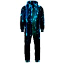 Abstract Stars Falling Wallpapers Hd Hooded Jumpsuit (Men)  View1