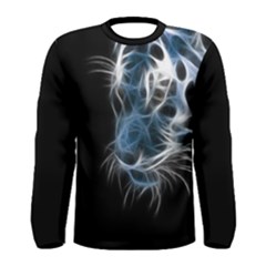 Ghost Tiger Men s Long Sleeve Tee by Brittlevirginclothing