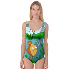 Fish and worm Princess Tank Leotard 