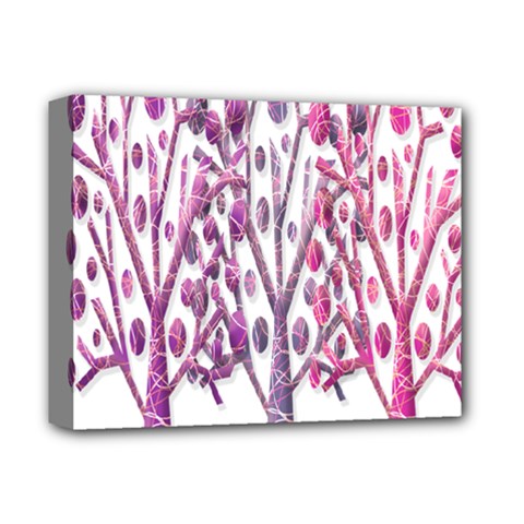 Magical Pink Trees Deluxe Canvas 14  X 11  by Valentinaart