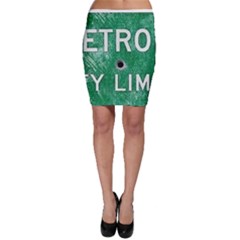 Detroit City Limits Bodycon Skirt by DetroitCityLimits