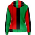 Kwanzaa Colors African American Red Black Green  Women s Pullover Hoodie View2