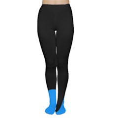 Blue and black Women s Tights