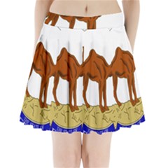 National Emblem Of Eritrea  Pleated Mini Skirt