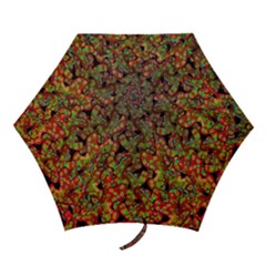 Red Corals Mini Folding Umbrellas by Valentinaart