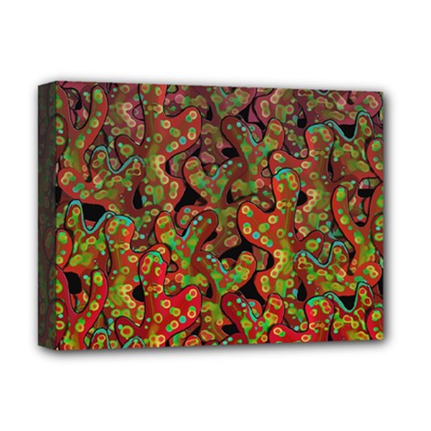Red corals Deluxe Canvas 16  x 12  