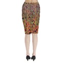 Red corals Midi Wrap Pencil Skirt View2