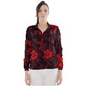 Small Red Roses Wind Breaker (Women) View1