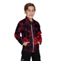 Small Red Roses Wind Breaker (Kids) View1