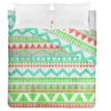 Cute Bohemian  Duvet Cover Double Side (Queen Size) View1