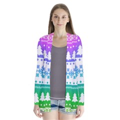 Cute Rainbow Bohemian Cardigans by Brittlevirginclothing