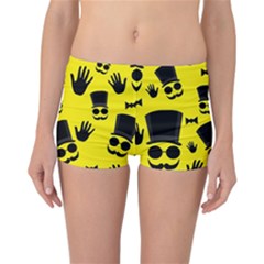 Gentlemen - Yellow Pattern Reversible Bikini Bottoms by Valentinaart