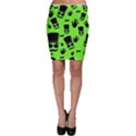 Gentleman - green pattern Bodycon Skirt View1