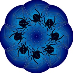 Spider On Web Golf Umbrellas by Amaryn4rt