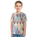 Abstract Colorful Background Tile Kids  Sport Mesh Tee View1