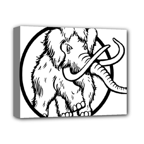 Mammoth Elephant Strong Deluxe Canvas 14  X 11  by Amaryn4rt