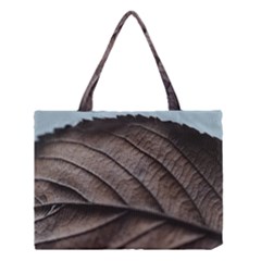 Leaf Veins Nerves Macro Closeup Medium Tote Bag by Amaryn4rt