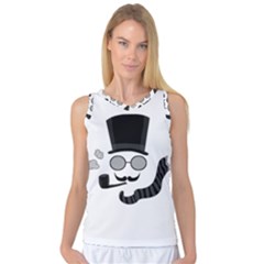 Invisible Man Women s Basketball Tank Top by Valentinaart