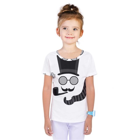 Invisible Man Kids  One Piece Tee by Valentinaart