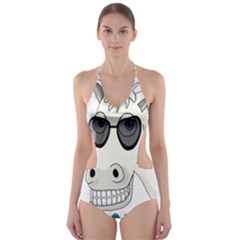 Don t Wait For Prince Sharming Cut-out One Piece Swimsuit by Valentinaart