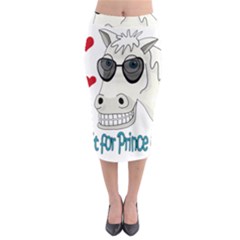 Don t Wait For Prince Sharming Midi Pencil Skirt by Valentinaart