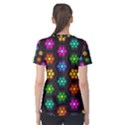 Pattern Background Colorful Design Women s Sport Mesh Tee View2