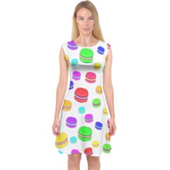 Macaroons Capsleeve Midi Dress by Valentinaart