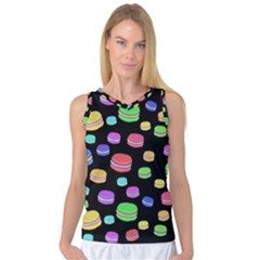 Colorful Macaroons Women s Basketball Tank Top by Valentinaart