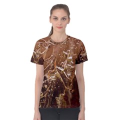 Ice Iced Structure Frozen Frost Women s Cotton Tee