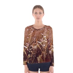 Ice Iced Structure Frozen Frost Women s Long Sleeve Tee