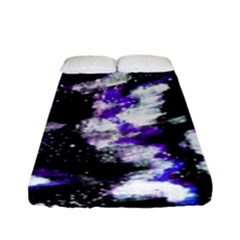 Abstract Canvas Acrylic Digital Design Fitted Sheet (full/ Double Size)