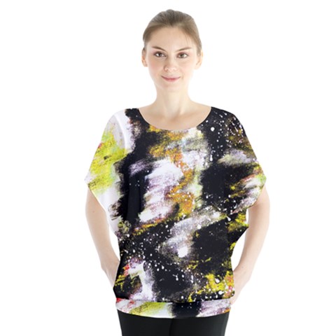 Canvas Acrylic Digital Design Art Blouse by Amaryn4rt