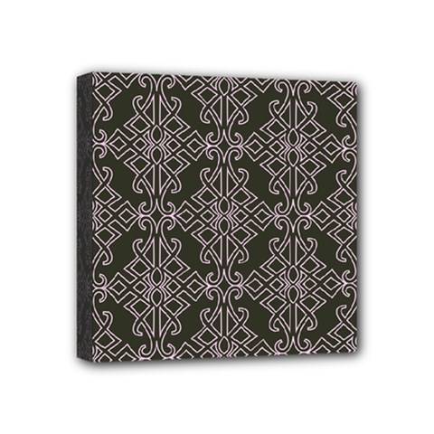 Line Geometry Pattern Geometric Mini Canvas 4  x 4 